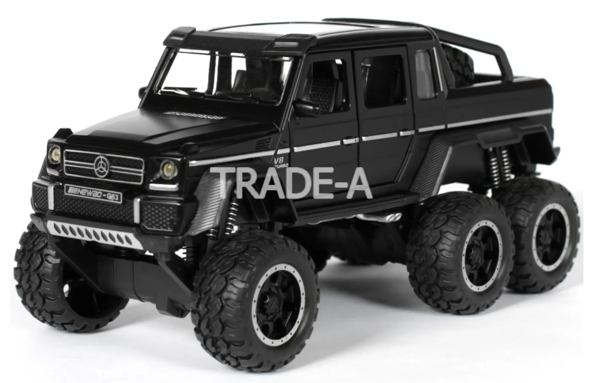 

Машинка Автопром 7692 Mercedes G63 AMG 6x6 1:31 черный