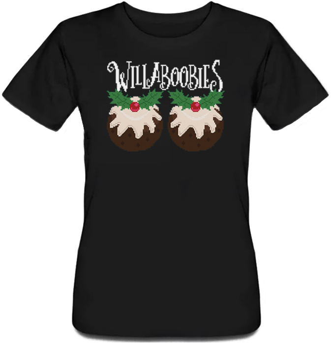 

Женская футболка Fat Cat Willaboobies (чёрная)  43046, Женская футболка Fat Cat Willaboobies (чёрная) L 43046