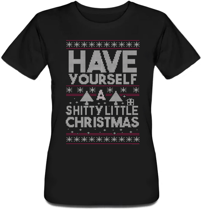 

Женская футболка Fat Cat Have Yourself A Shitty Little Christmas (чёрная)  43073, Женская футболка Fat Cat Have Yourself A Shitty Little Christmas (чёрная) XL 43073