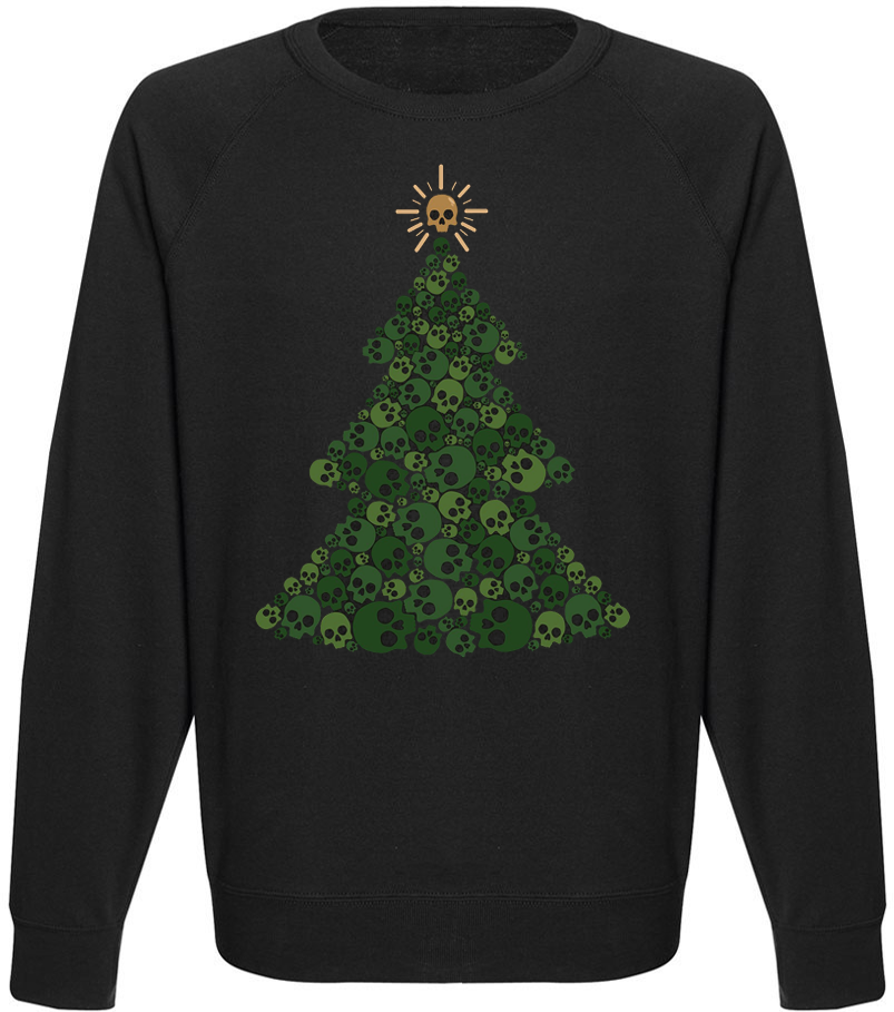 

Мужской свитшот Fat Cat Skully Tree (чёрный) XXL 40002