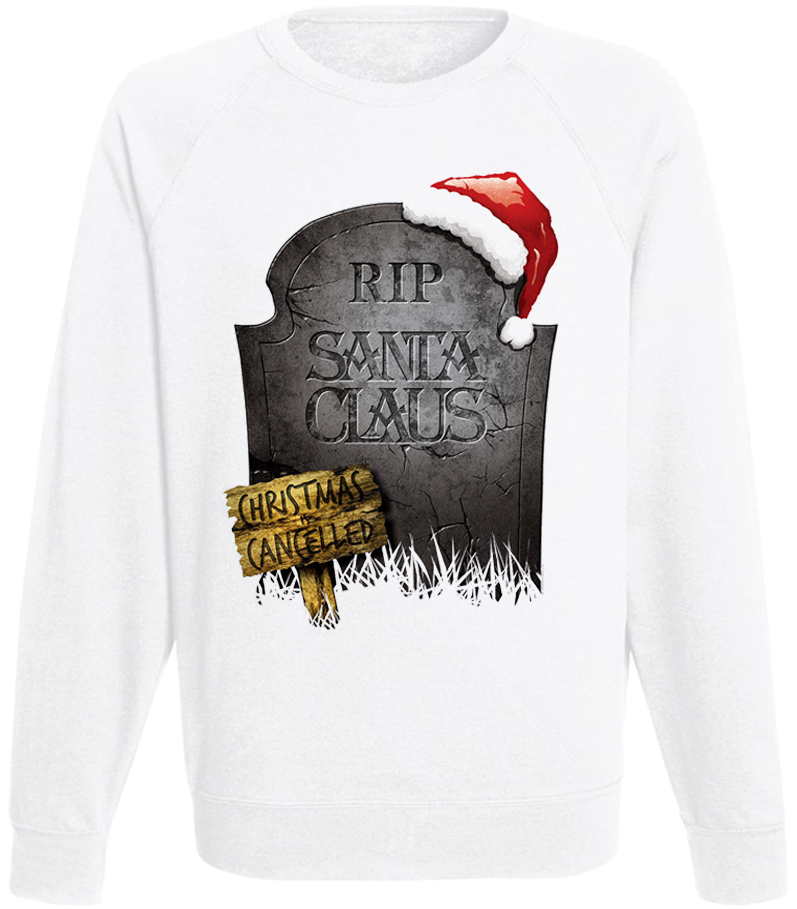 

Мужской свитшот Fat Cat RIP Santa Claus Christmas Cancelled (белый)  39792, Мужской свитшот Fat Cat RIP Santa Claus Christmas Cancelled (белый) S 39792