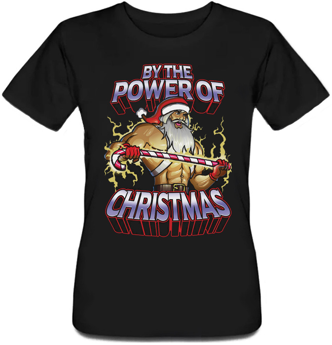 

Женская футболка Fat Cat By The Power Of Christmas (чёрная)  43170, Женская футболка Fat Cat By The Power Of Christmas (чёрная) XS 43170