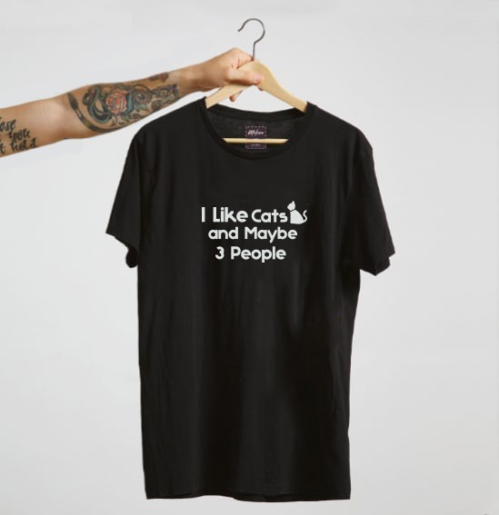 

Футболка Stedman I Like cats and Maybe 3 People черная, Футболка Stedman I Like cats and Maybe 3 People черная M