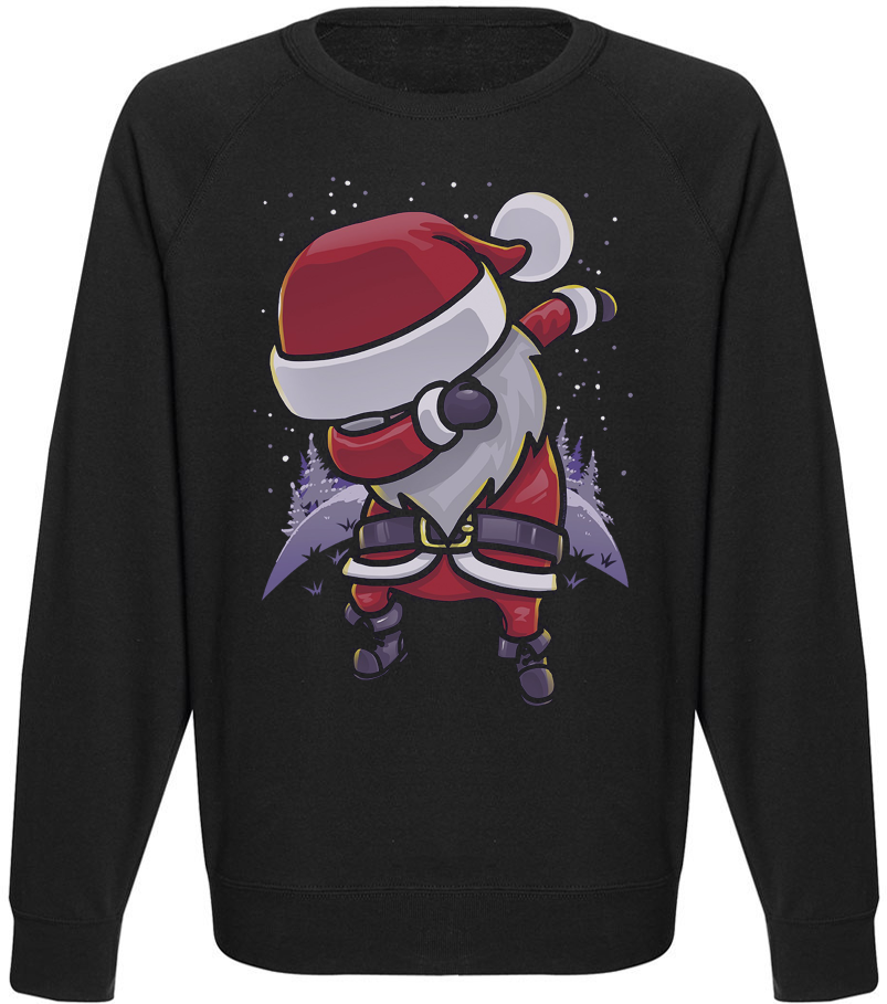

Мужской свитшот Fat Cat Dabbing Santa (чёрный)  41314, Мужской свитшот Fat Cat Dabbing Santa (чёрный) XL 41314