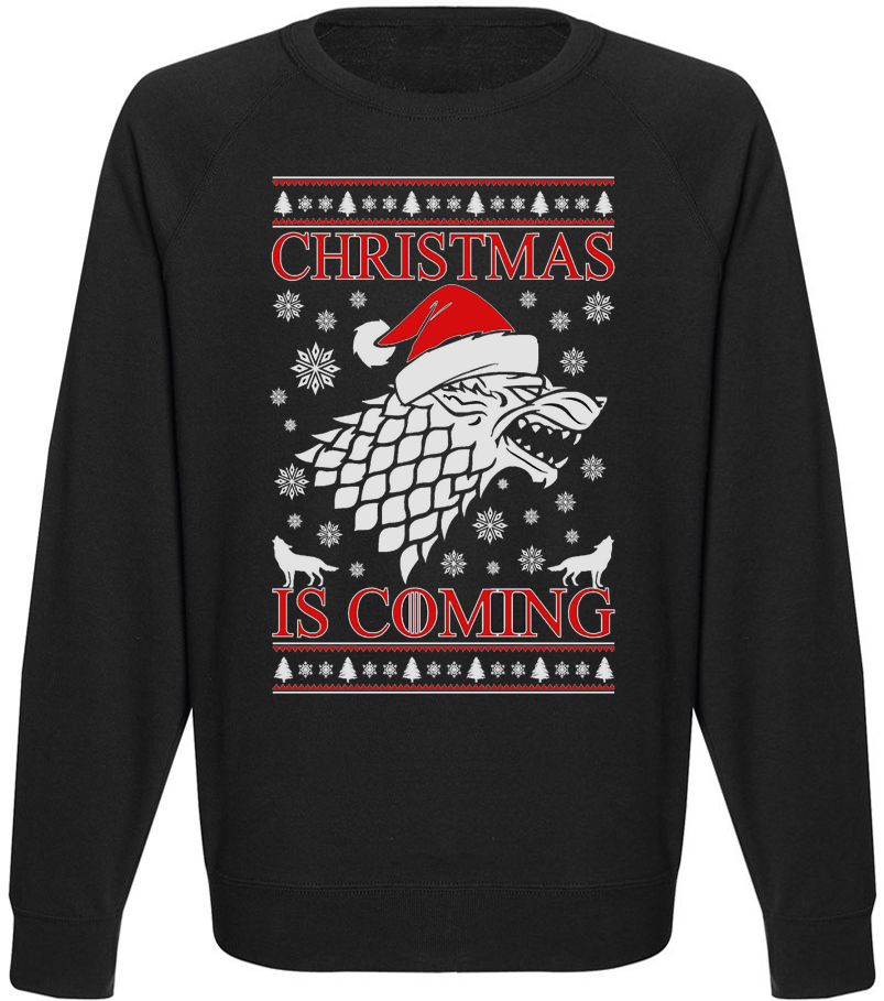 

Мужской свитшот Fat Cat Game Of Thrones - Christmas Is Coming (чёрный)  41375, Мужской свитшот Fat Cat Game Of Thrones - Christmas Is Coming (чёрный) S 41375