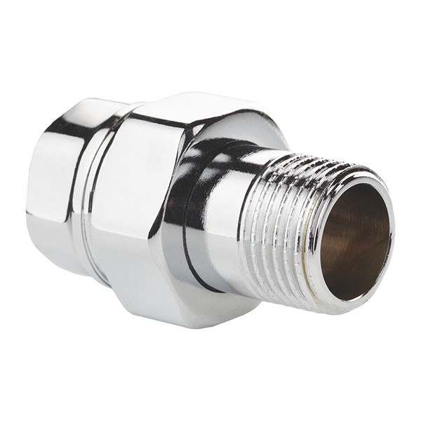 

Сгон американка (хром) 1" прямой KOER KR.341.CHR (KR2704)
