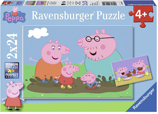 

Пазл Ravensburger Свинка Пеппа Веселье 24 элемента х 2 шт (4005556090822)
