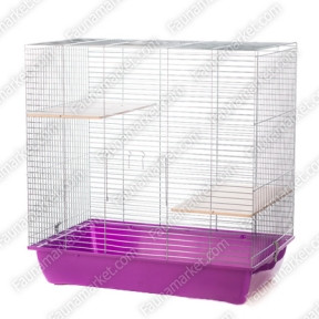 

Клетка для шиншилл Inter-Zoo Шиншила-80 G148 78х48х79см