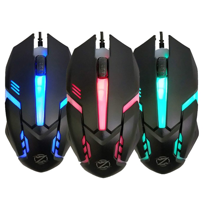 

Игровая мышка Zornwee GM02 c подсветкой 5 цветов Черная