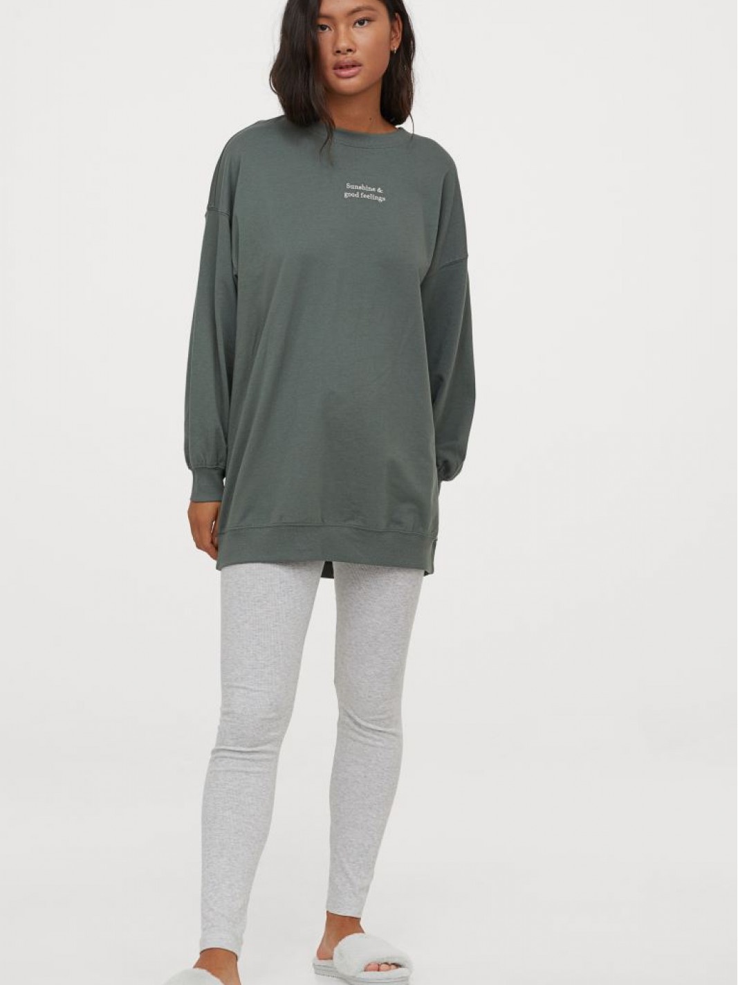 

Лосины H&M 920651003b16 M Серые