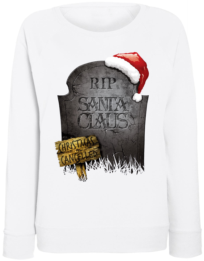 

Женский свитшот Fat Cat RIP Santa Claus Christmas Cancelled (белый)  39677, Женский свитшот Fat Cat RIP Santa Claus Christmas Cancelled (белый) S 39677