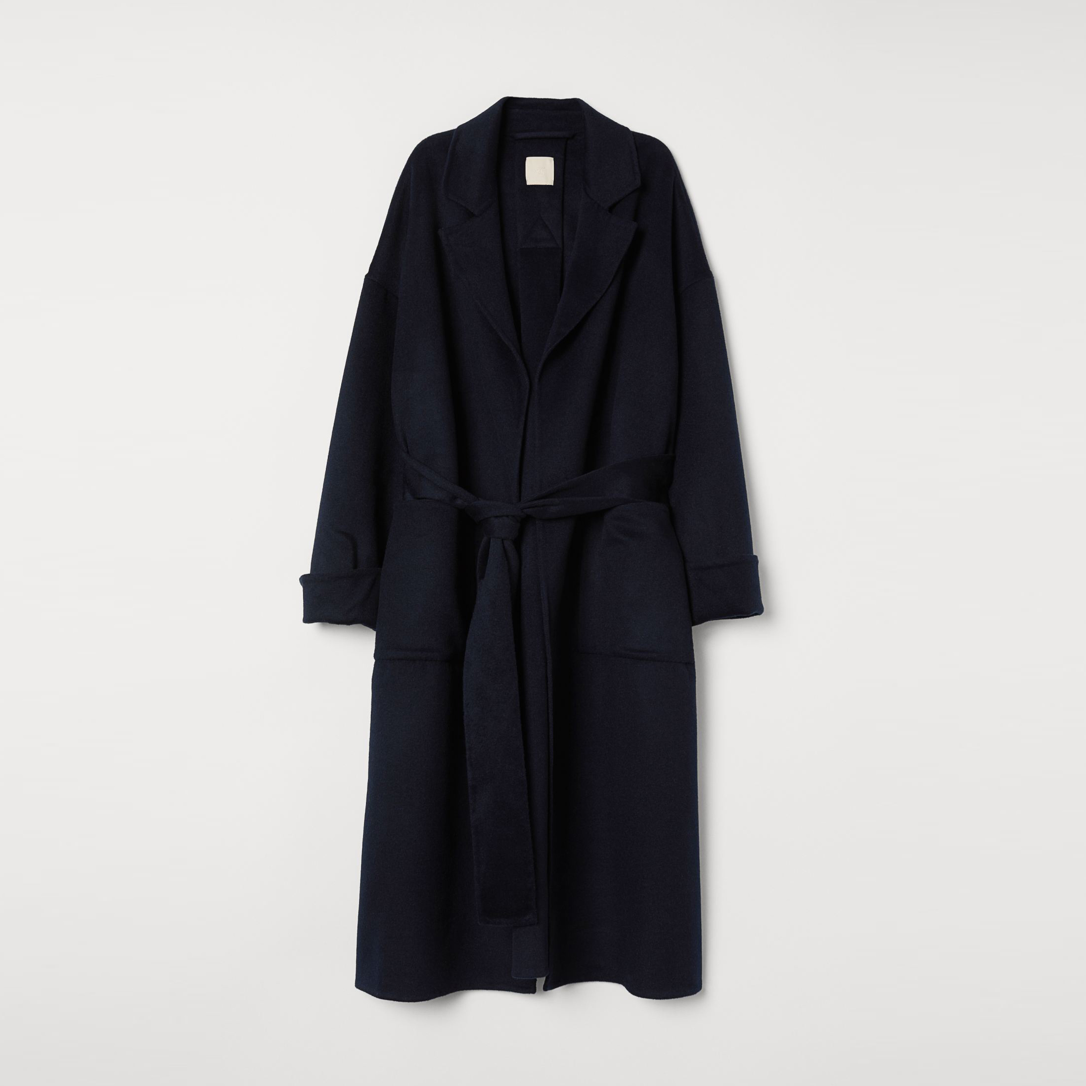 

Пальто H&M 784265b16 L Темно-синее