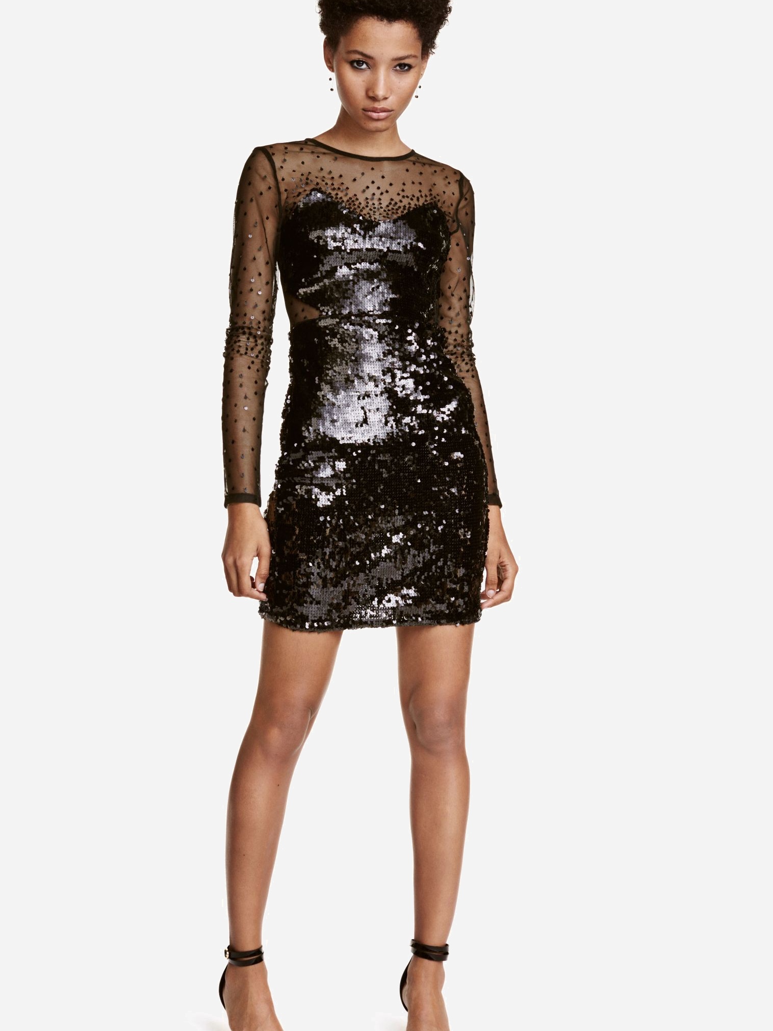 

Платье H&M 4542194b14 34 Черное