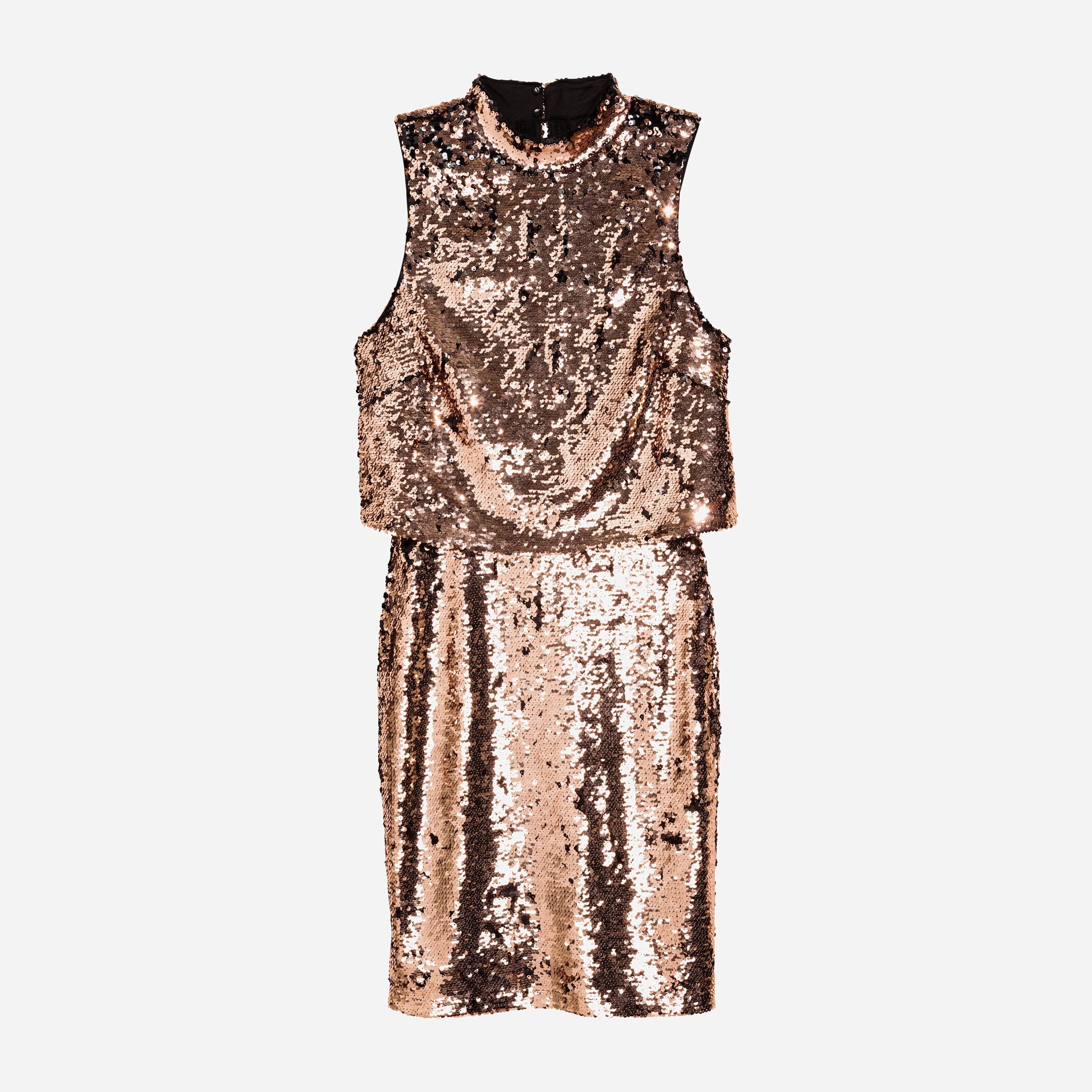 

Платье H&M 470666a99 42 Бронзовое