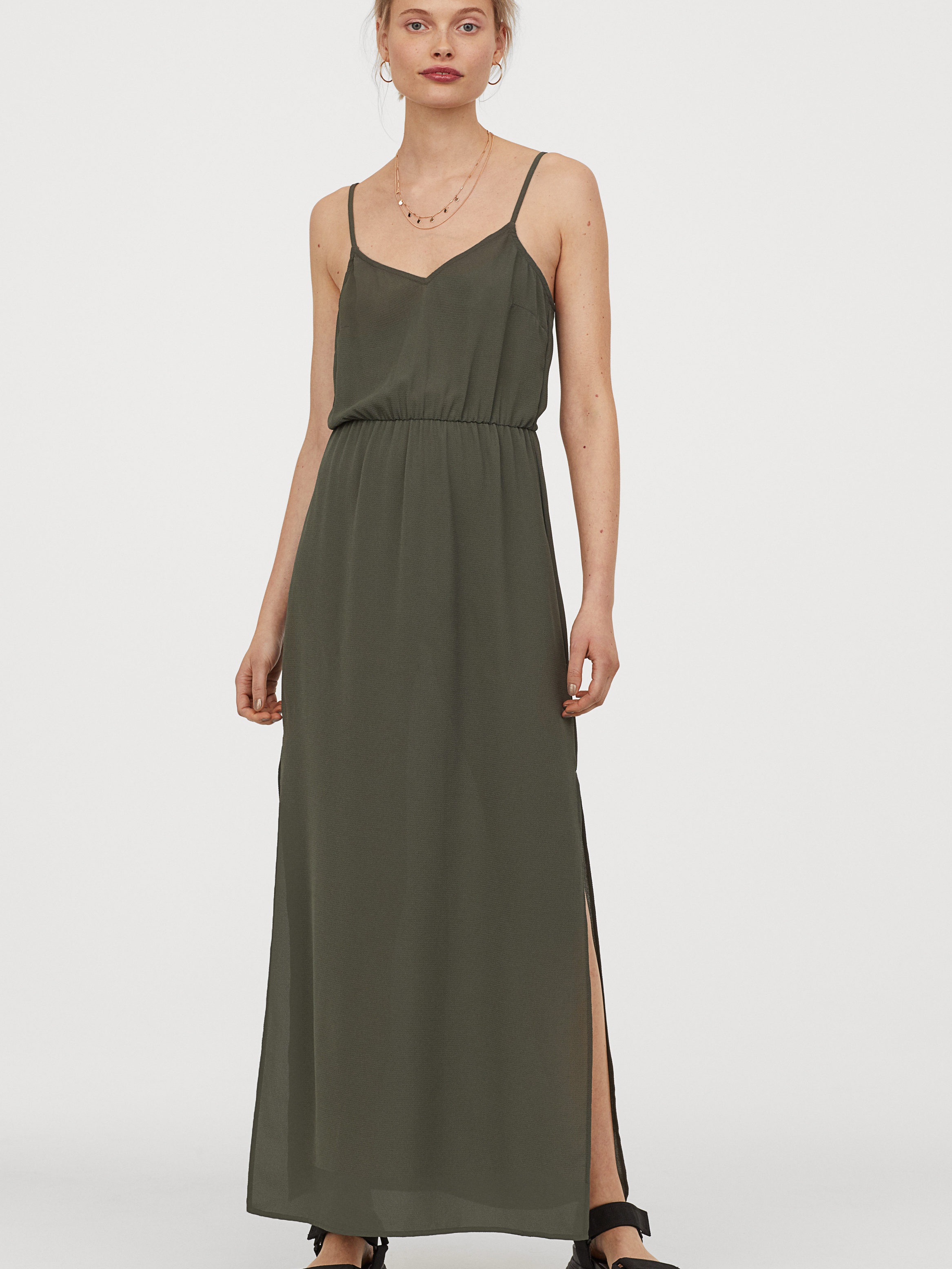 

Платье H&M 717727b16  Зеленое, Платье H&M 717727b16 44 Зеленое