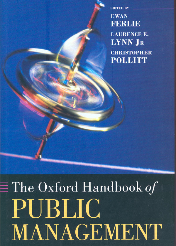 

Oxford Handbook of Public Management