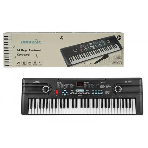 

Детский синтезатор с микрофоном и USB BD-600