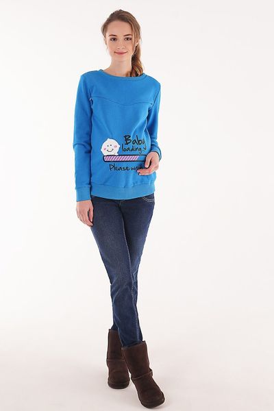 

Джинси для вагітних To Be 1106720-3 XL Синій 2900000316713