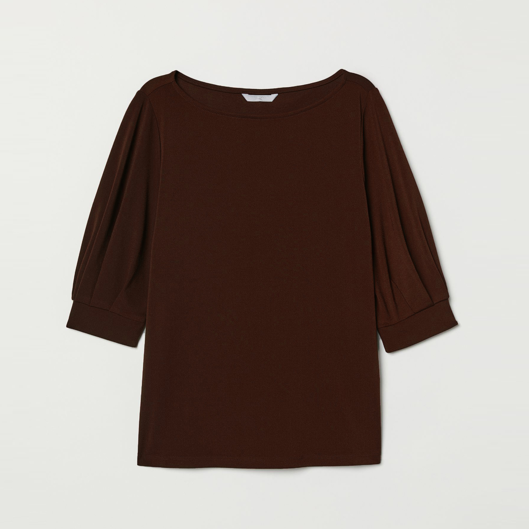 

Футболка H&M 664074b14 L Коричневая