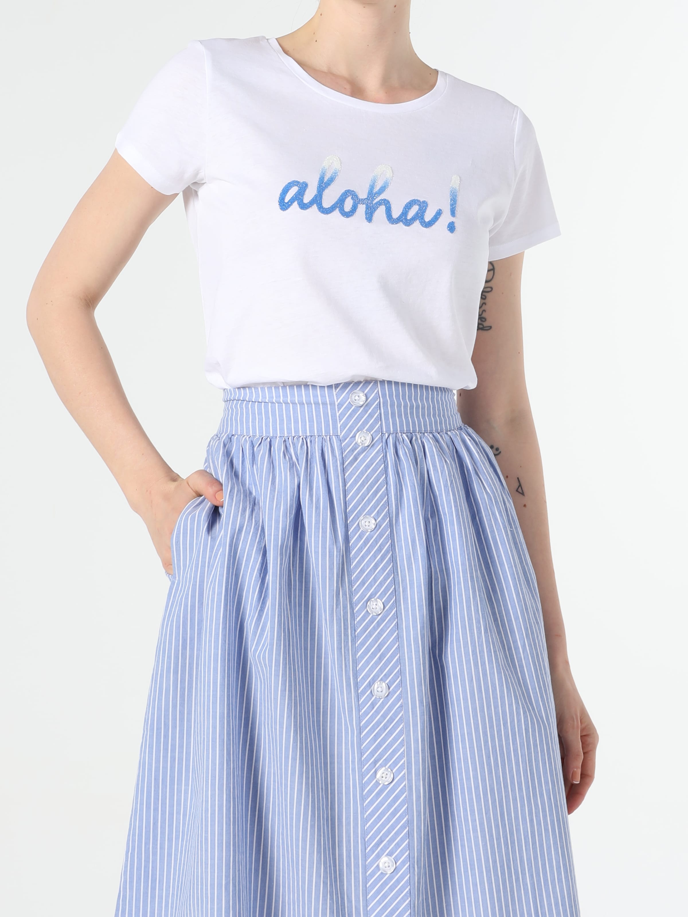 

Футболка Colin's CL1056409WHT  White, Футболка Colin's CL1056409WHT M White
