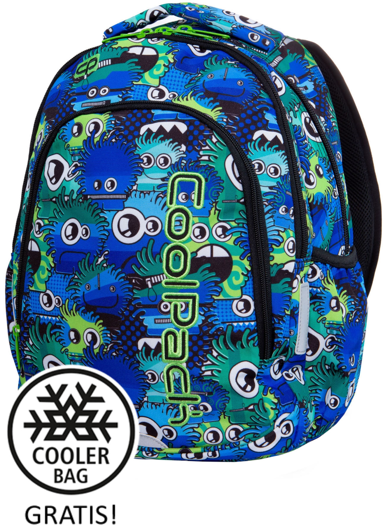 

Рюкзак с термосумкой CoolPack Prime Wiggly Eyes Blue 41 x 31.5 x 15 см 23 л (B25034)