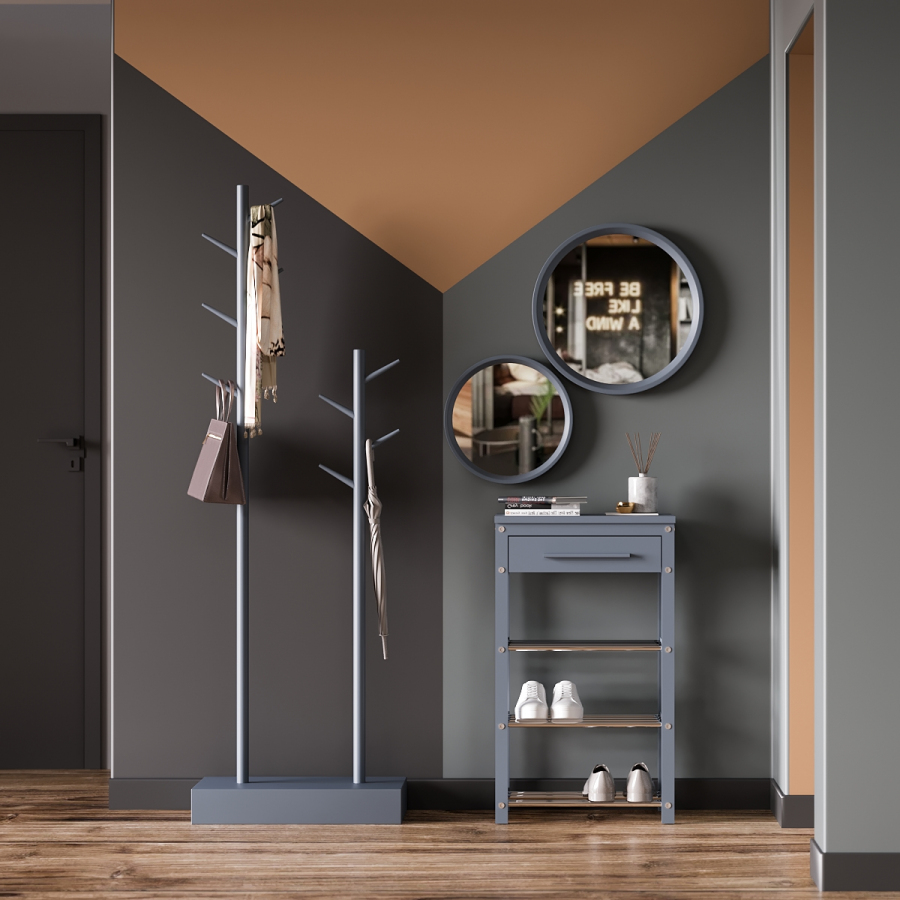 

Мебель в прихожую Fenster Черри Серая