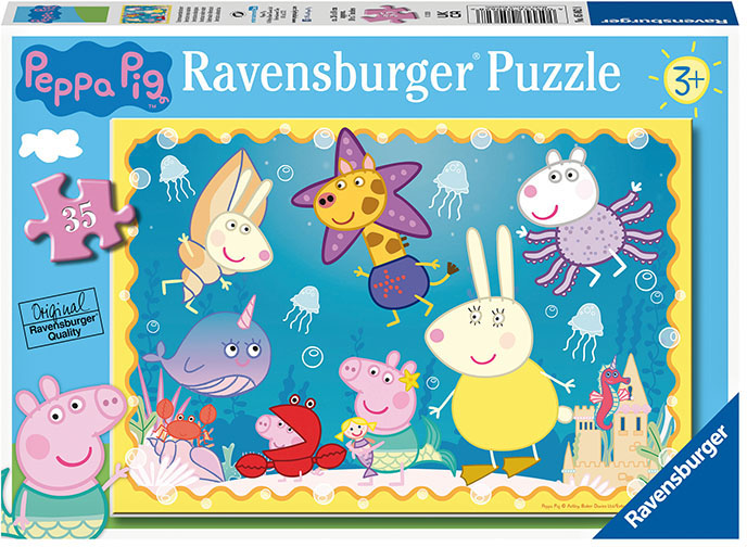 

Пазл Ravensburger Свинка Пеппа и подводный сит 35 элементов (4005556050628)