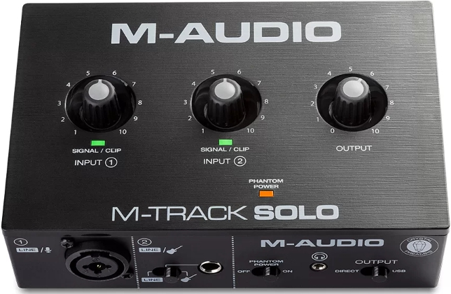 

Аудиоинтерфейс M-AUDIO M-Track Solo