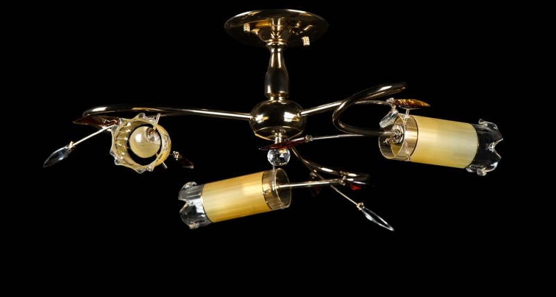 

Люстра с плафонами Ray L121B/3 (BRN) (AN001429)