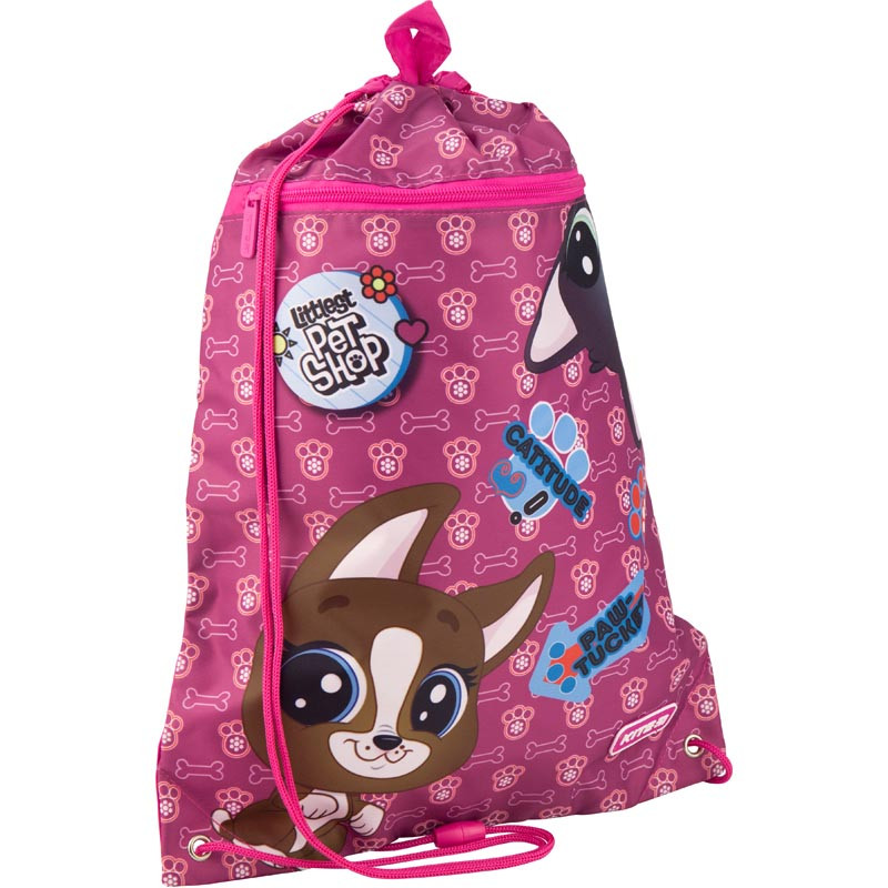 

Сумка для обуви с карманом Kite Education Pet Shop ps19-601m