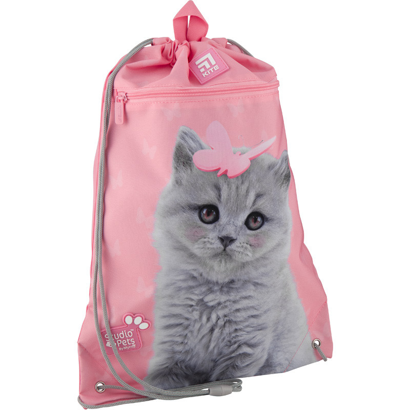 

Сумка для обуви с карманом Kite Education Studio Pets SP20-601M-1
