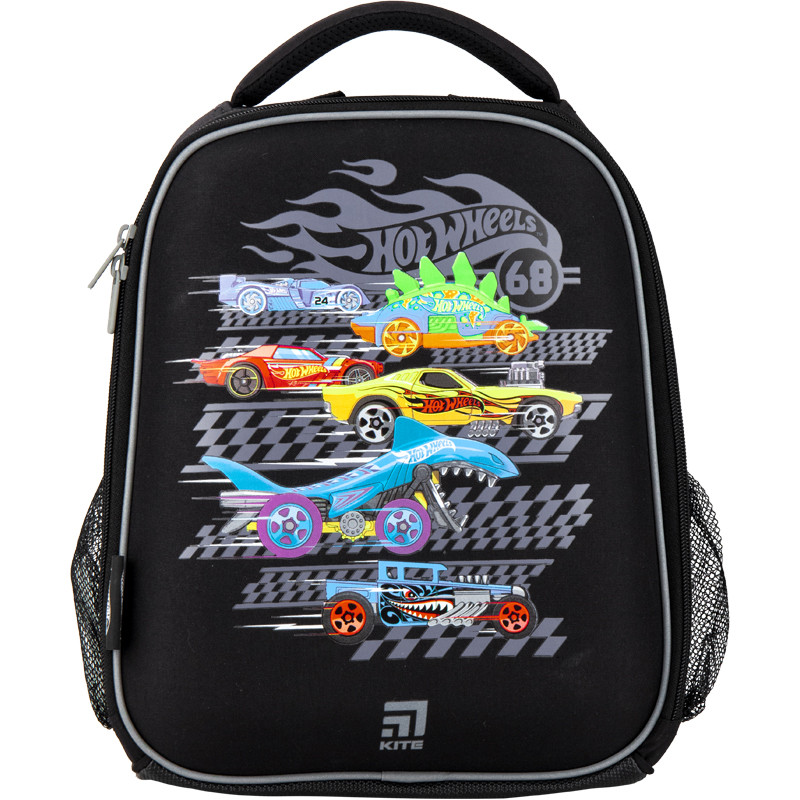 

Рюкзак школьный каркасный Kite Education Hot Wheels HW20-555S
