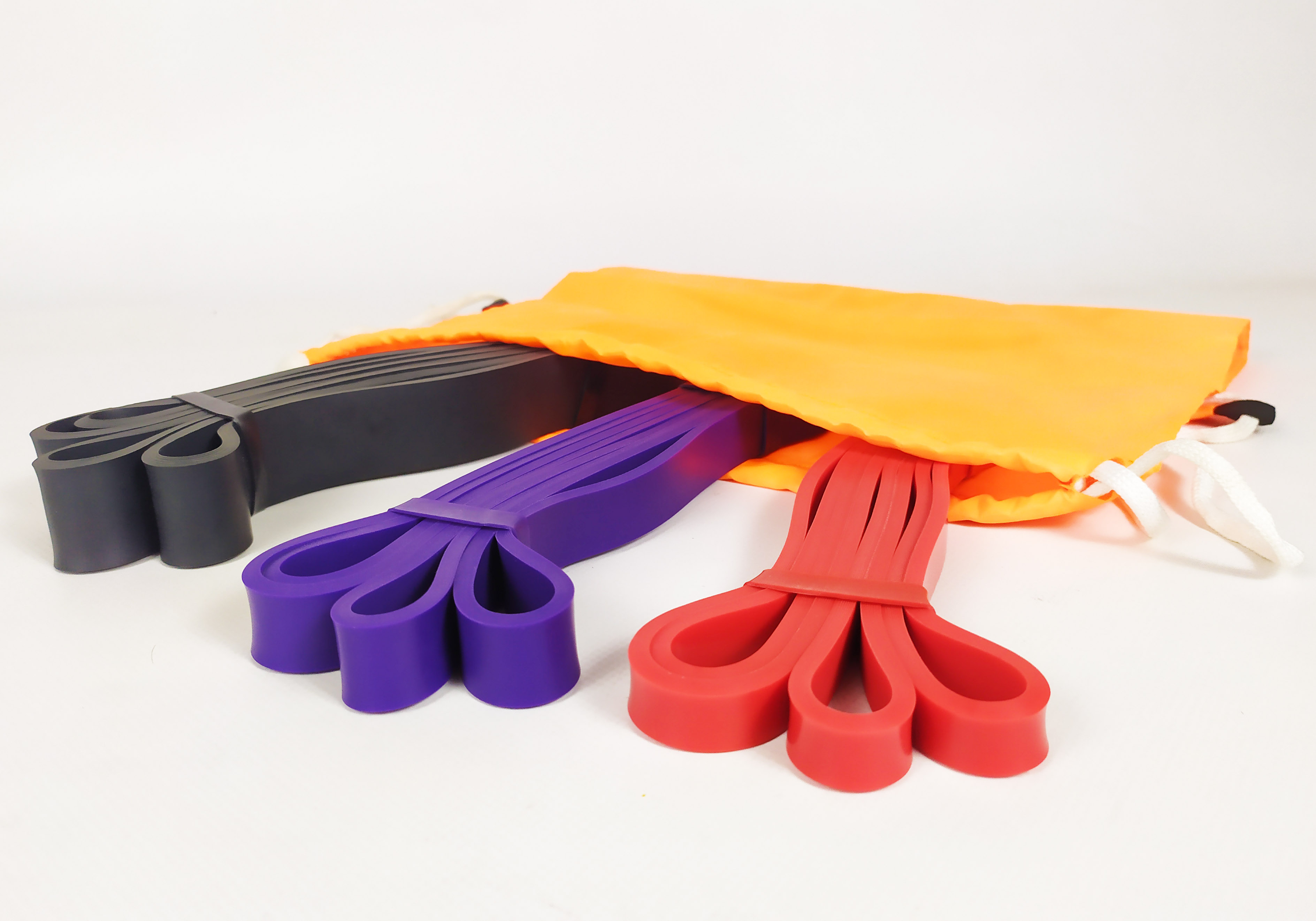 

Резиновые петли Rubber Loop 2-45 кг (набор из 3 шт для фитнеса, тренировок, подтягиваний, резина тренировочная для турника, резинка-эспандер) SCT3245