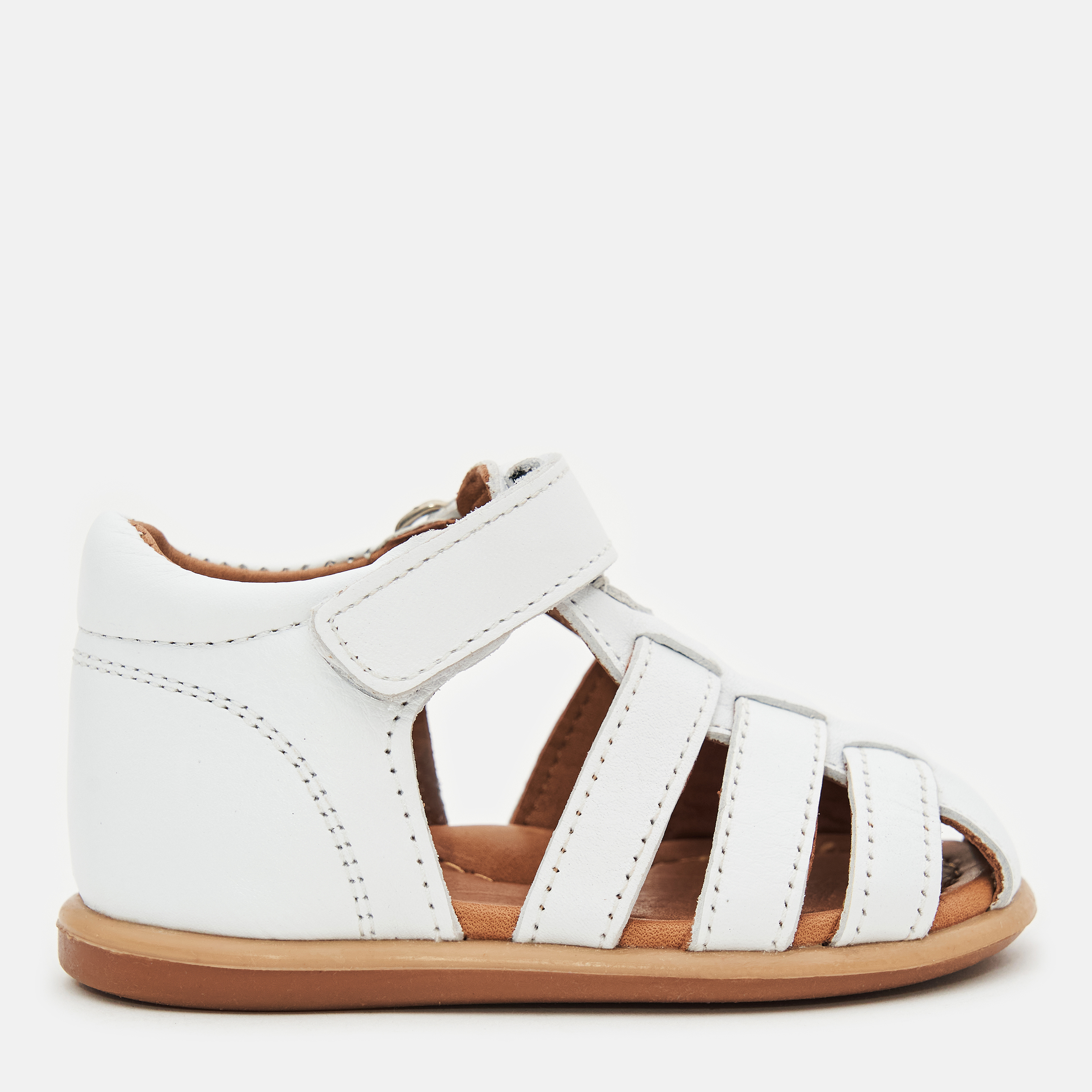

Сандалии кожаные VUVU KIDS White 3613 6 22 Белые