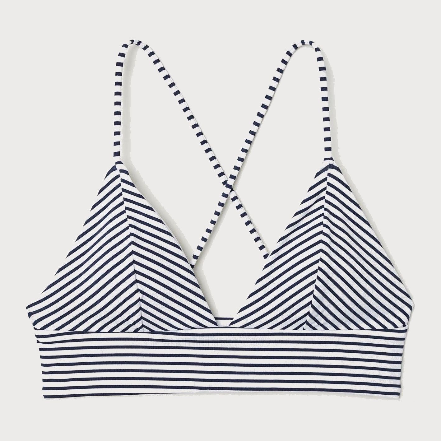 

Верхняя часть купальника H&M 1207-5596197 36 Белый/Полоска