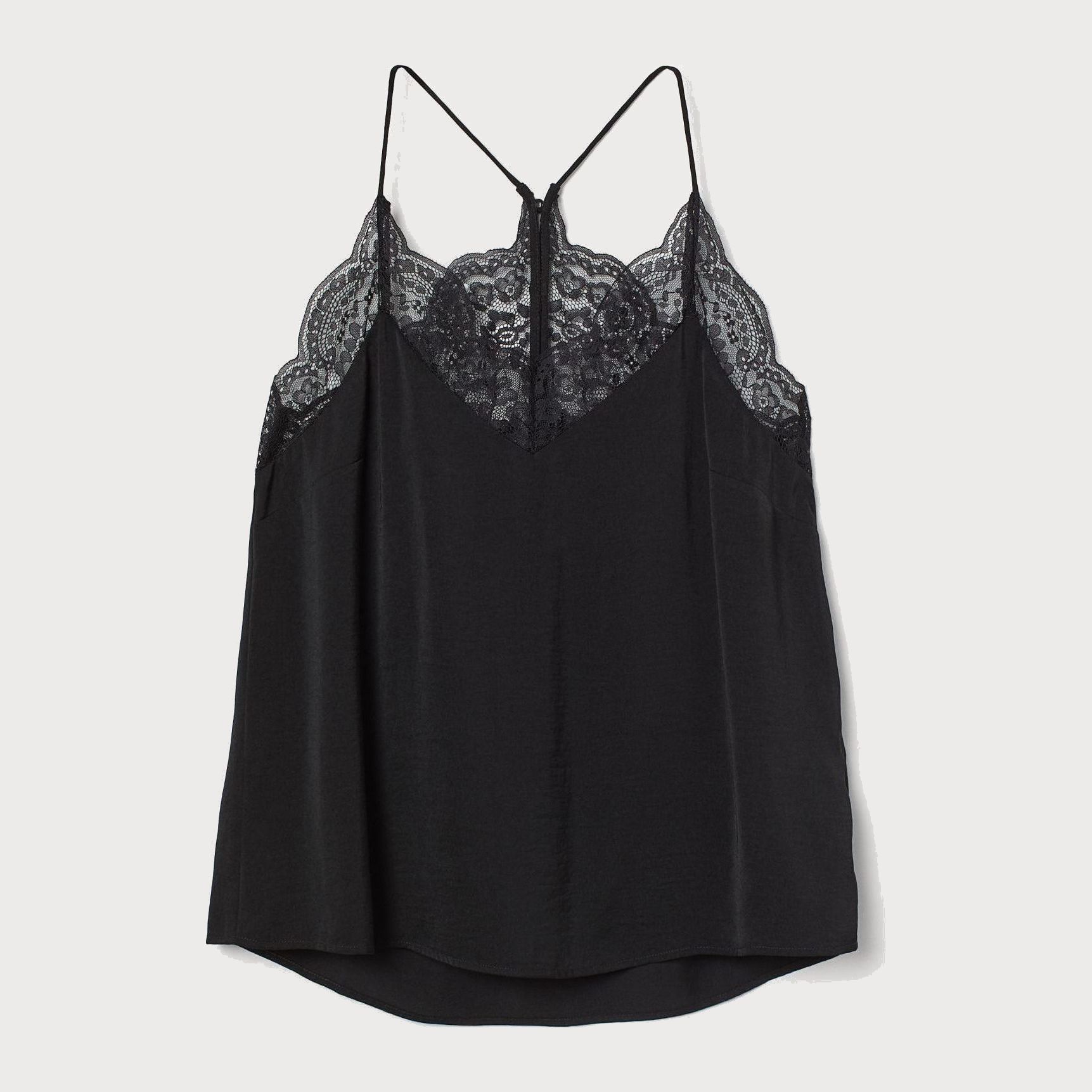 

Топ H&M 2107-9197412 S Черный