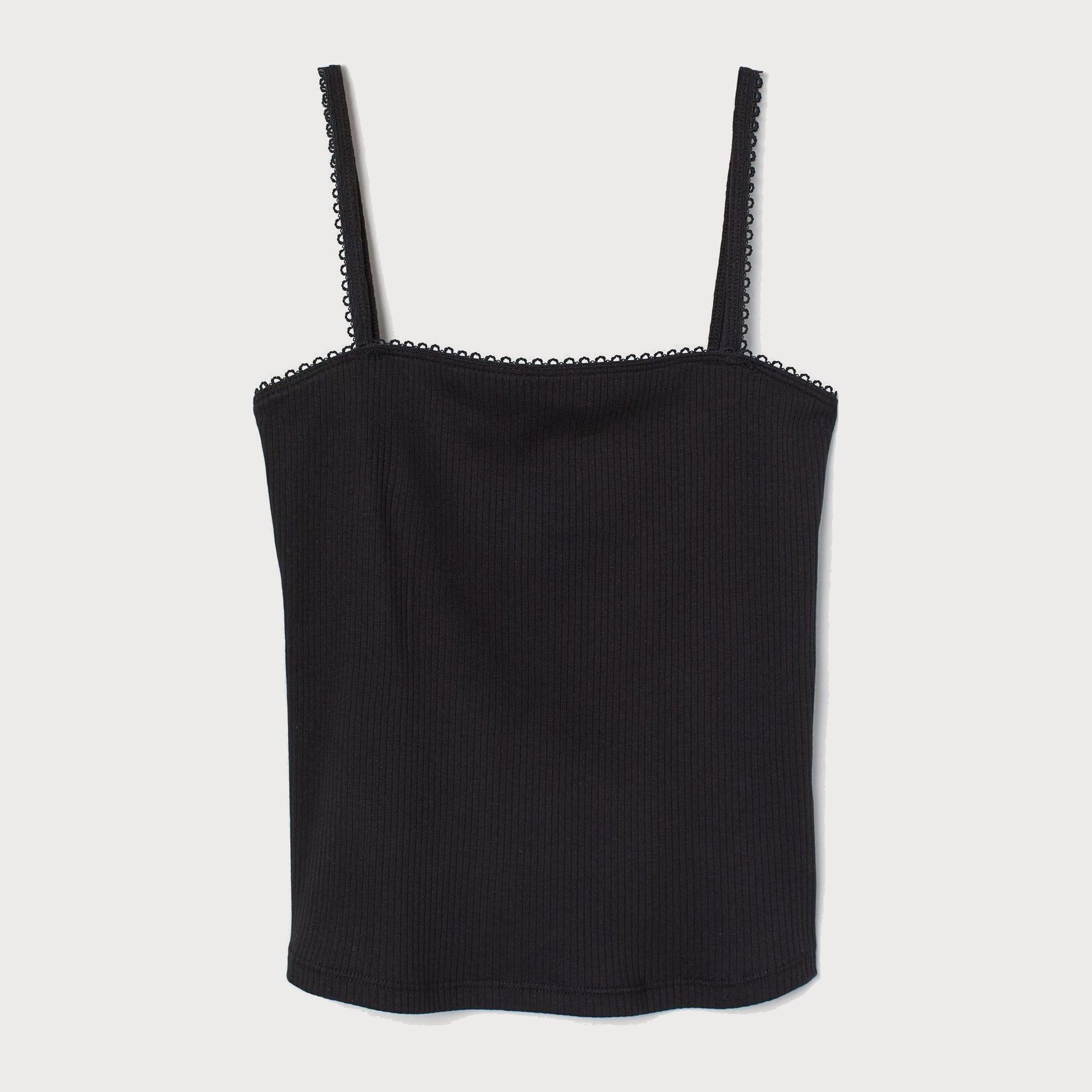 

Топ H&M 404-8262052  Черный, Топ H&M 404-8262052 XS Черный