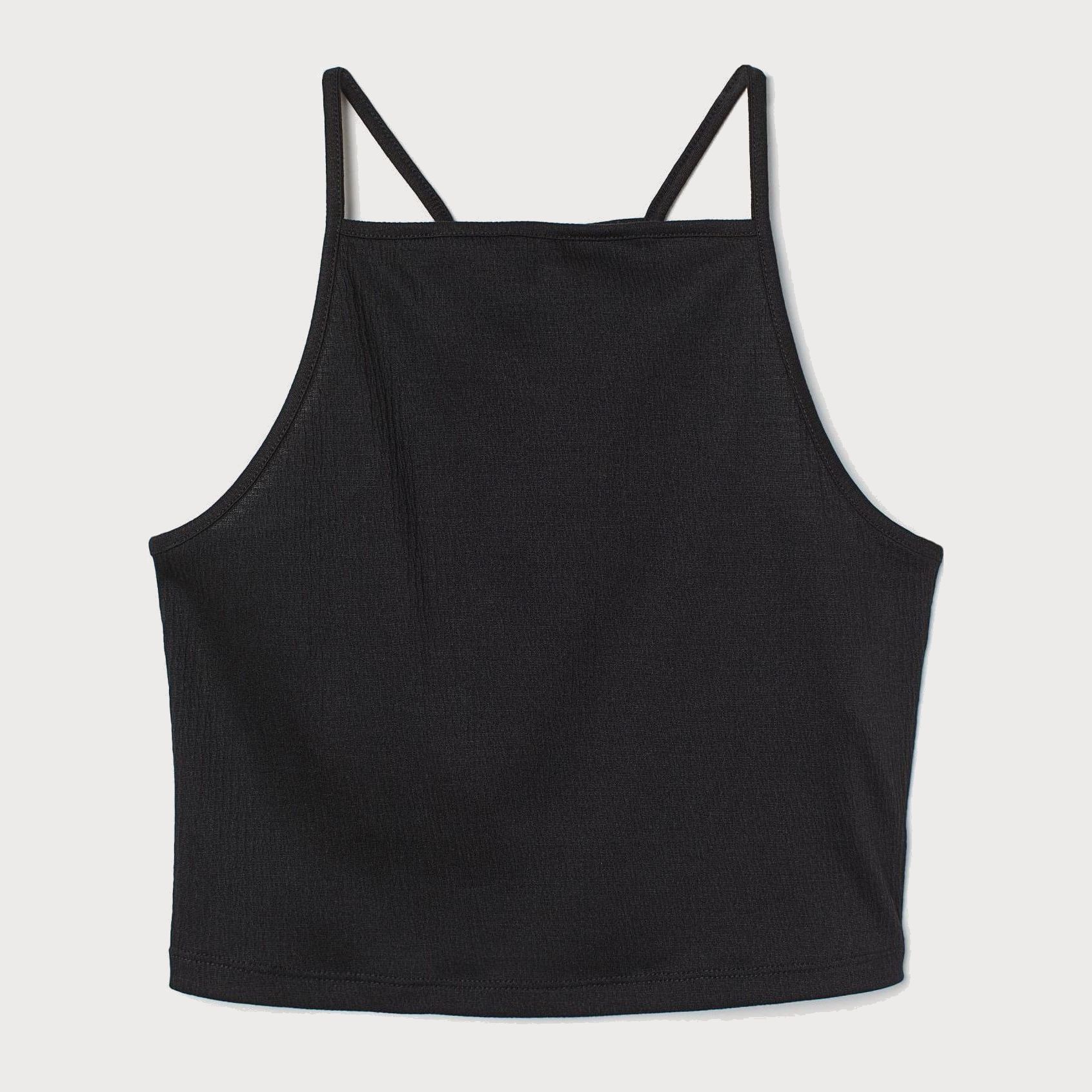 

Топ H&M 2703-7247729  Черный, Топ H&M 2703-7247729 L Черный