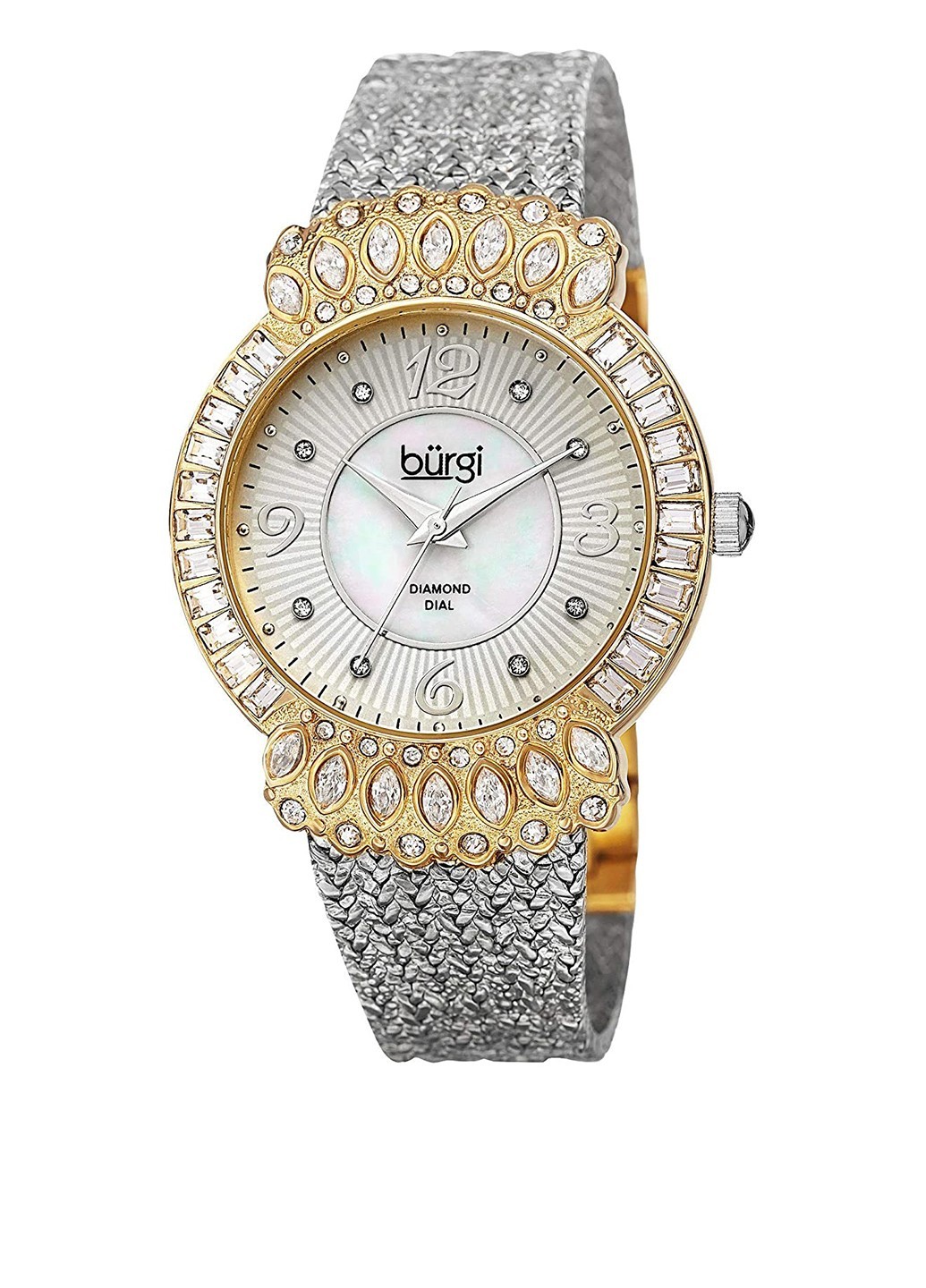 

Женские наручные часы Bürgi инкрустированы кристаллами Swarovski