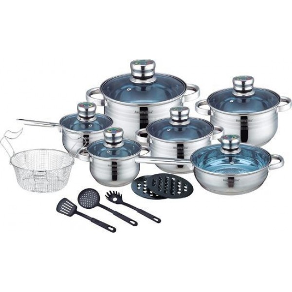 

Набор кастрюль Royalty Line 18 pcs (RL-1801B), Швейцария