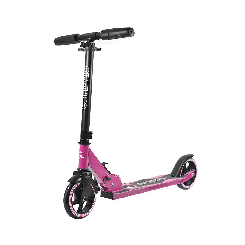 

Cамокат Scooter PD2013A Pink двухколесный подростковый складной