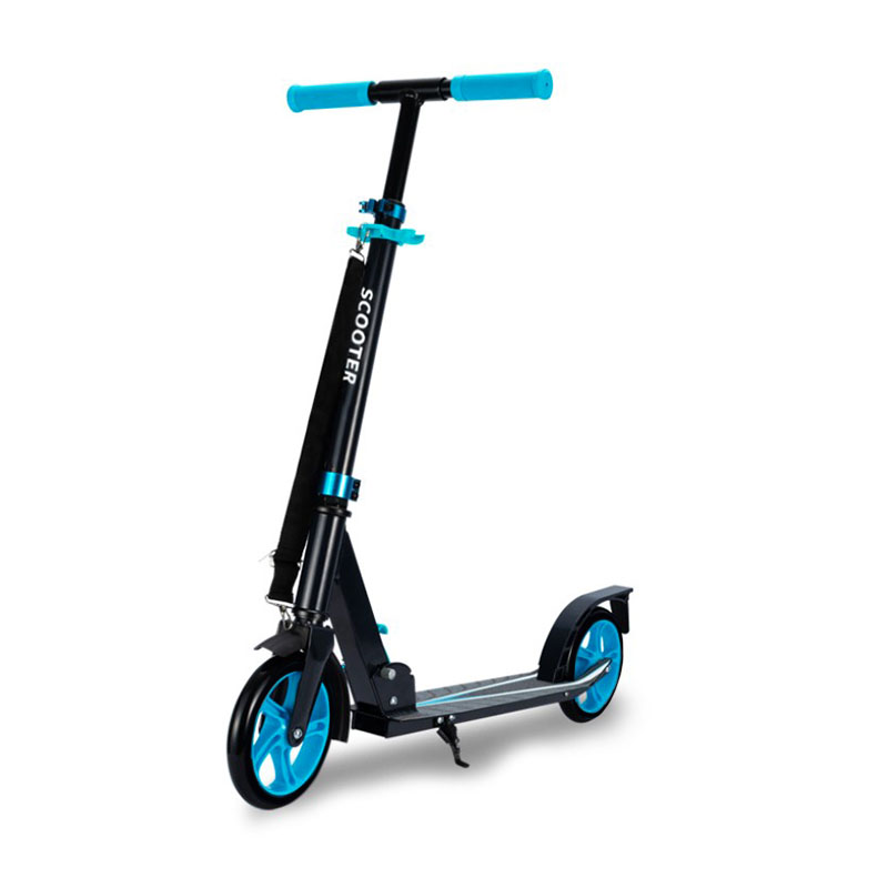 

Двухколёсный самокат для взрослых Scooter 2028 Blue большой подростковый