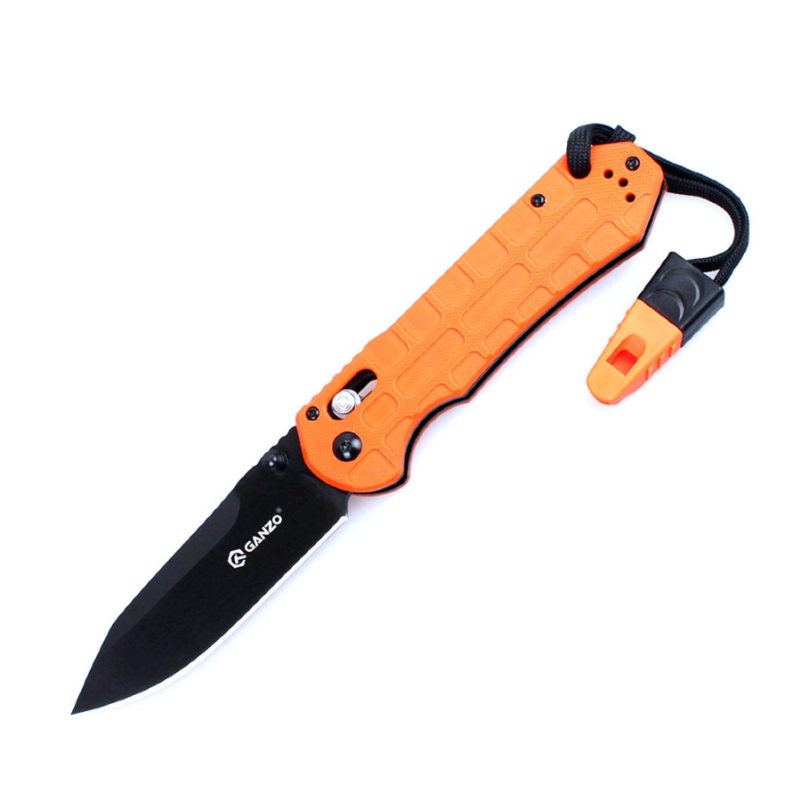 

Нож Ganzo G7453P-WS оранжевый