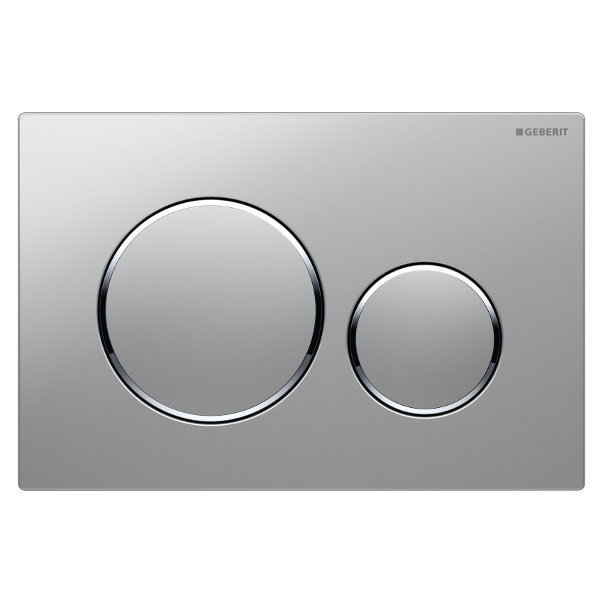 

Кнопка смыва GEBERIT Sigma 20 хром матовый 115.882.KN.1