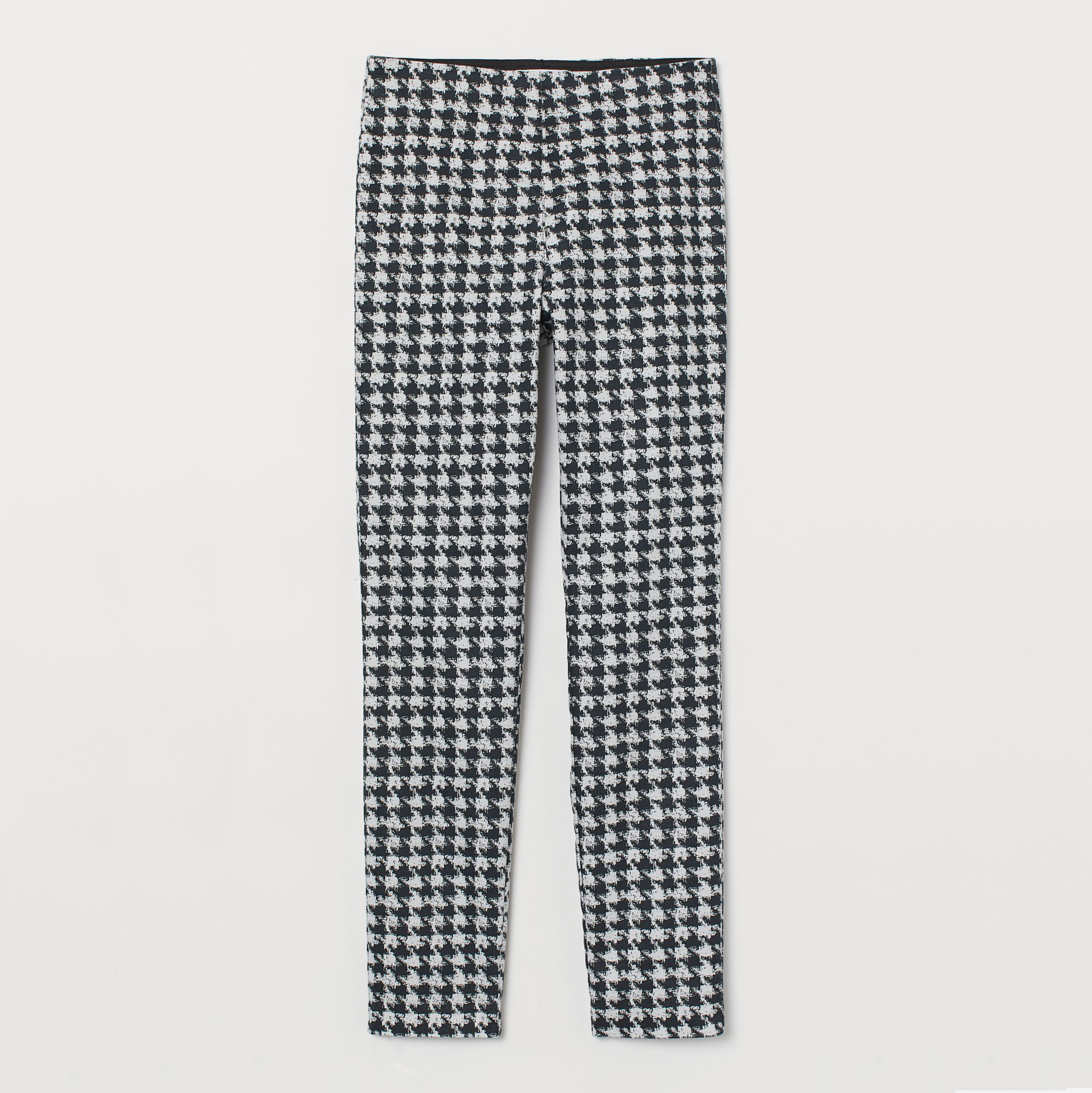 

Брюки H&M 0796210010 40 (170/76А) Черные/гусиная лапка