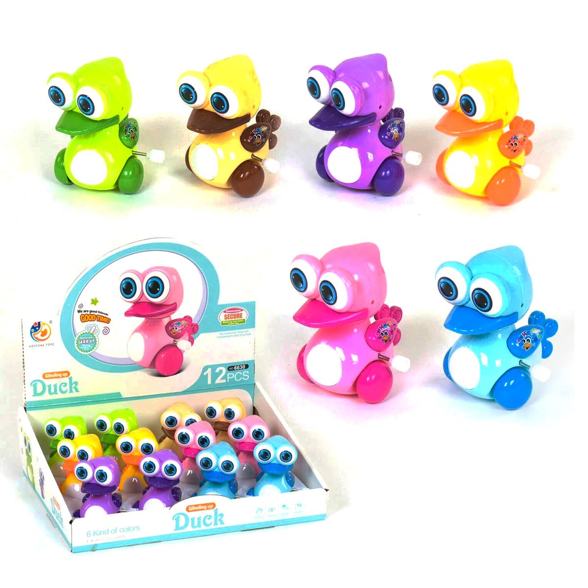

Заводная игрушка Уточка 12 шт MiC (6630) (165948)