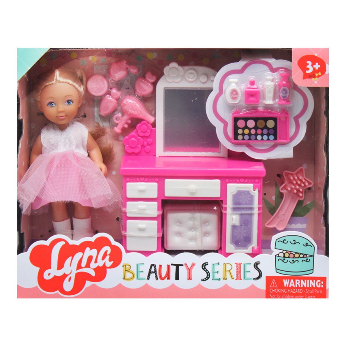 

Игровой набор Кукла Наоми с туалетным столиком блондинка MiC (4602) (166219)