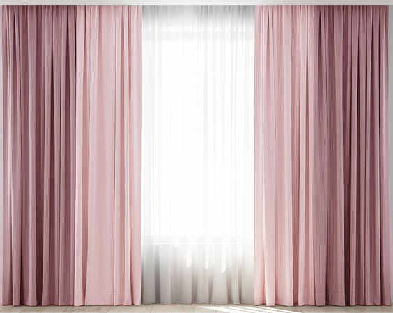 

Комплект штор "Два цвета" Lux Portiery Микровелюр Розовые с Чайной розой 200 Х 200 - 2 шт (TDC 23118)