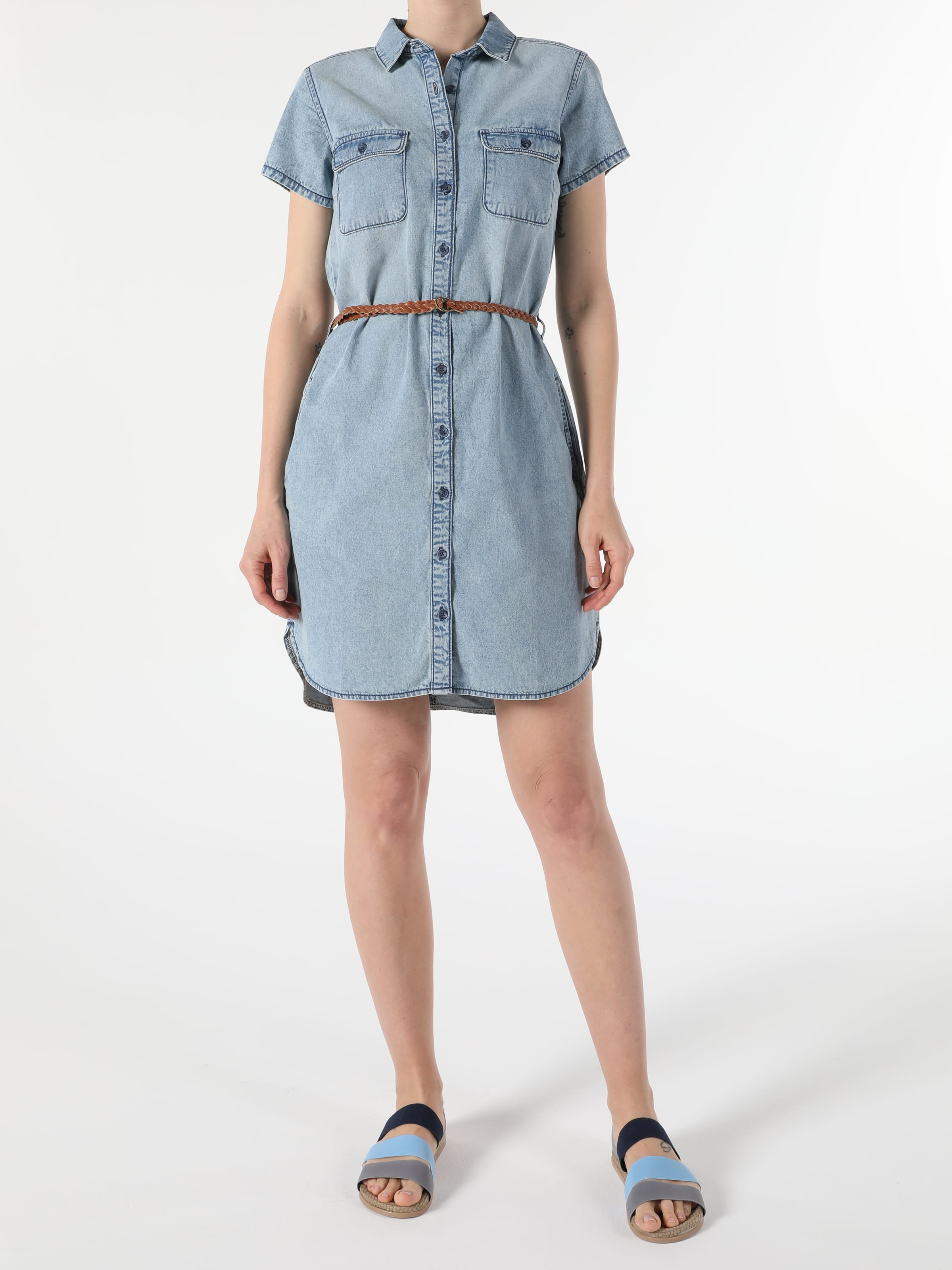 

Платье джинсовое Colin's CL1054654DN07156  Delcine Wash, Платье джинсовое Colin's CL1054654DN07156 XS Delcine Wash