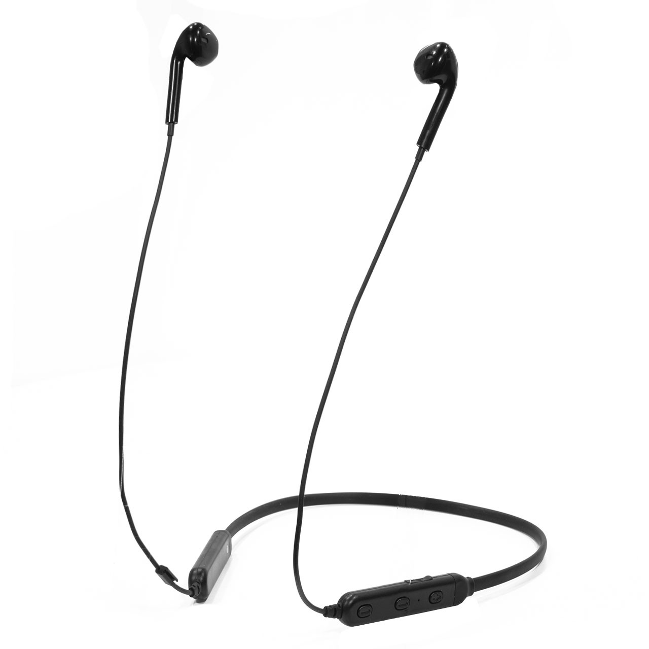 

☝Bluetooth гарнитура Moloke S6 Black спортивная беспроводная наушники с микрофоном в уши Блютуз 5.0